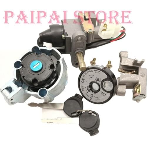 COOTER LOCK KIT IGNITION SWITCH GAS CAP KEYS for YAMAHA BWS125 ZUMA 125 5S9-WH203-02-00 & 5S9-WH203-01 & G-AH93-A00