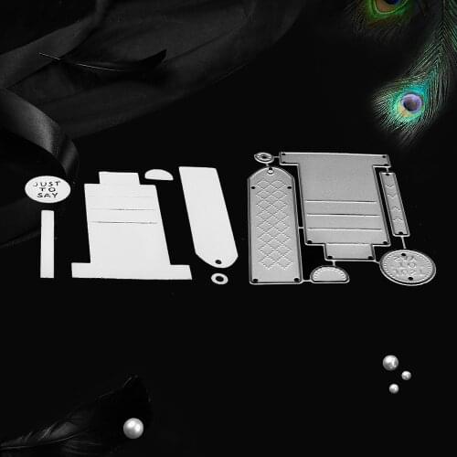 Topperfall Card Metal Cutting Dies Stencils for DIY Scrapbooking Decorative Crafts Embossing Paper Cards