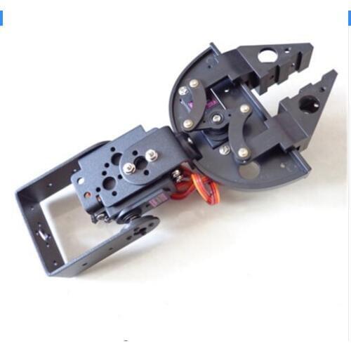 1Set Robot Clamp Gripper Bracket Servo Mount Mechanical Claw Arm Kit for MG995 MG996 SG5010 Newest Version F17310