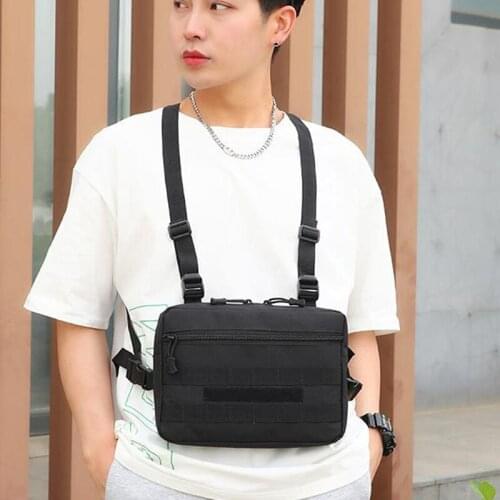 Hunting First Aid Bag Vest EDC Military Tactical Bag Survival Army Molle System Kit Bag Backpack Camping Fishing Bag Pack X646D