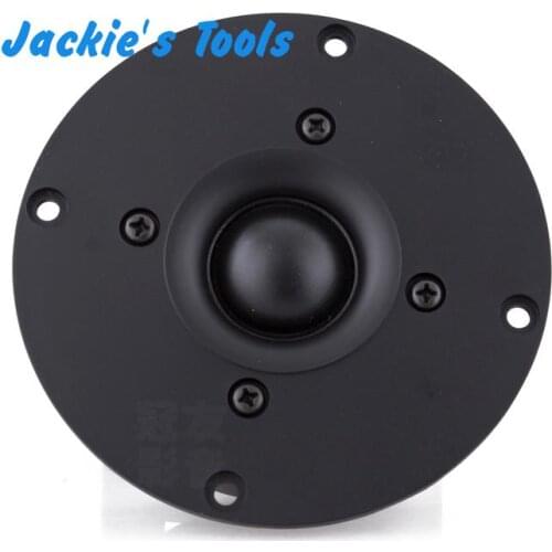 Original 4 Inch Silk Dome Fever Tweeter Ultra-Thin HiFI Speaker DIY Single Magnetic Speaker Unit 60W 8 Ohm QA2100