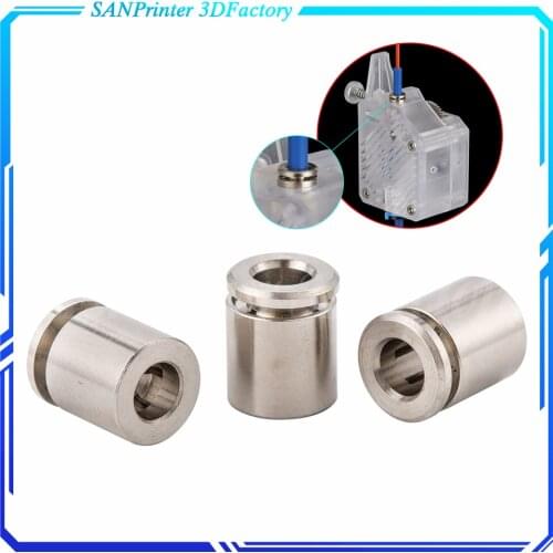 3D Printer Pneumatic Connectors PTFE Tube Coupler For Bowden NF Bmg Extruder Quick Coupler j-head Fittings 3D Printer Parts