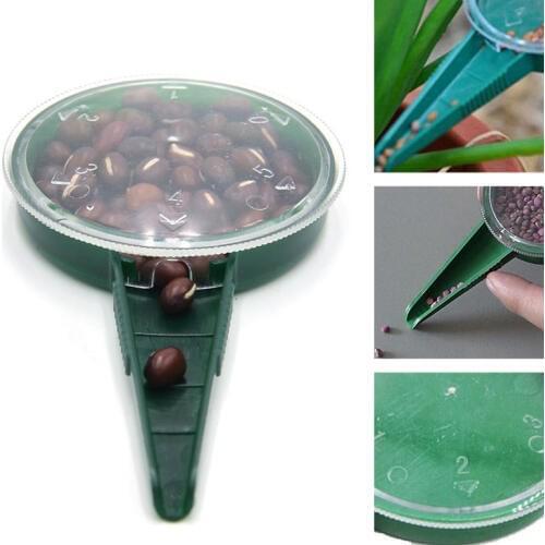 Seeder Gardening Tool 5 Levels Adjustable Seed Sower Hand Held Planter Garden Plant Supplies Seeding Tool Household Cultivate