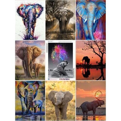 Full Drill Painting Diamond Embroidery Christmas Diamond Picture Home Decor Gift