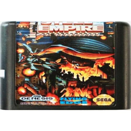 Steel Empire 16 bit MD Game Card For Sega Mega Drive For SEGA Genesis