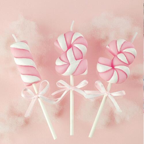 Birthday Figure Candle / Blue Bowknot Number Candle / Kid Birthday Anniversary Pink Handmade Scent Candle