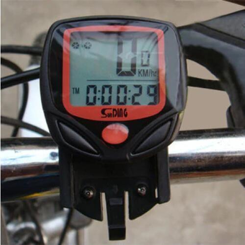 Bicycle Computer Leisure 14-Functions Waterproof Cycling Odometer Speedometer With LCD Display Bike Computers MBI-67