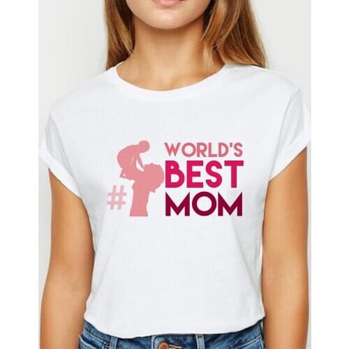 Wlords Best Mom tshirt Round Neck Spring Summer T Shirt Harajuku Persionalized Avant-garde New Fashion Oversize T-shirt
