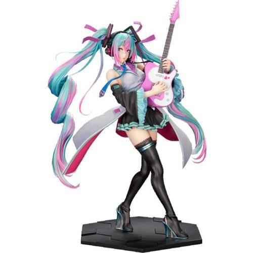 Vocaloid Hatsune Japan Anime Figure Cartoon Model Desktop Ornaments Hatsune Doll Anime Toys Gift Collectible Model Toys