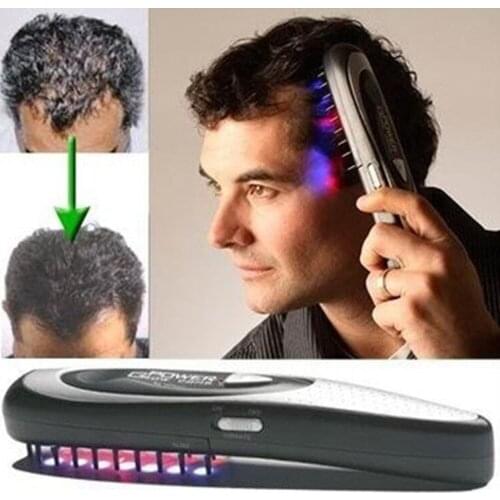 Hot Sale Hair Styling Professional Makeup Laser Comb Hair Growth Loss Regrowth Treatment Electric Infrared Stimulator Care Tool