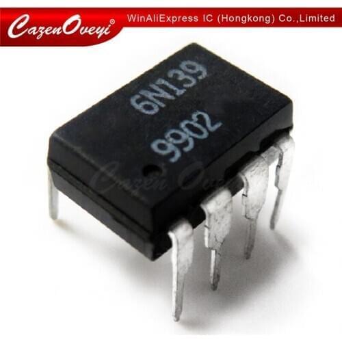 1pcs/lot HCPL-6N139 EL6N139 A6N139 6N139 DIP-8 SOP-8 SMD-8 In Stock