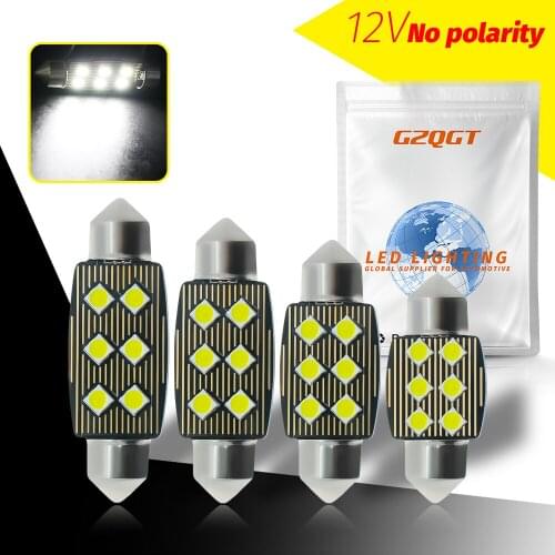 10x 3030 Festoon 31mm 36mm 39mm 41/42mm C5W Led Bulb CANBUS C10W Dome Reading Lamp Car Beleuchtung Interior License Plate Light