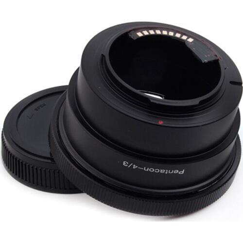 Pixco Camrea AF Confirm Adapter Suit For Pentacon 6 Kiev 60 To Olympus 4/3 E600 E520