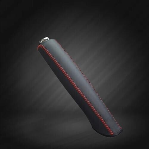 Car Hand Brake Covers Top Layer Leather Case for Citroen C-Quatre Handbrake Grips Genuine Cover Auto Handbrake