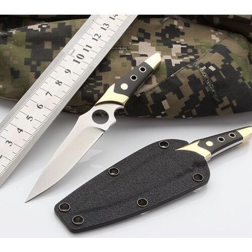 Free shipping new product Outdoor tool knife small straight knife necklace wild self-defense key knife