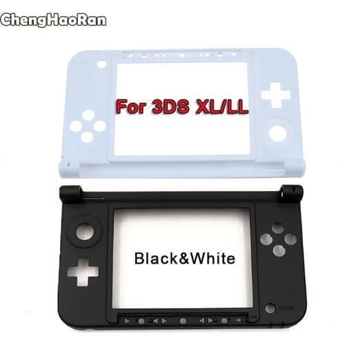 ChengHaoRan Housing Shell Cover Case Bottom Middle Frame Replacement Kits Console Cover For 3DS XL/LL Game Console Games Cases