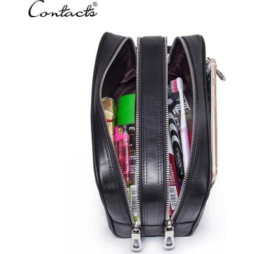 Contact’S Black Cosmetic Bags
