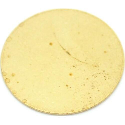 DoreenBeads 100PCs Brass Blank Stamping Tags Round for Necklaces,Earrings,Bracelets etc.16mm(5/8") (B18580), yiwu