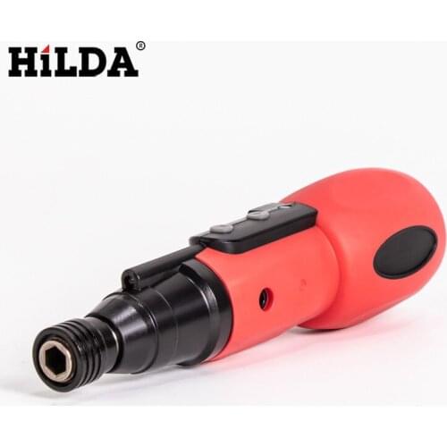 Hilda electric screwdriver batch electric transfer set 3.6V household USB mini screwdriver magnetic rechargeable drill