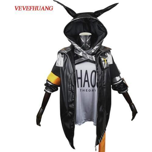 VEVEFHUANG Game Arknights Cosplay Costumes Regicide Cosplay Costume Halloween Carnival Party for Adult Anime Cosplay Costume