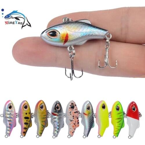 New 3.5Cm 5G Winter Crankbait Wobbler Sinking Fishing Crankbaits Vib Lure Ice Hard Lure Mini Wobblers Crankbait Sea Fishing Lure