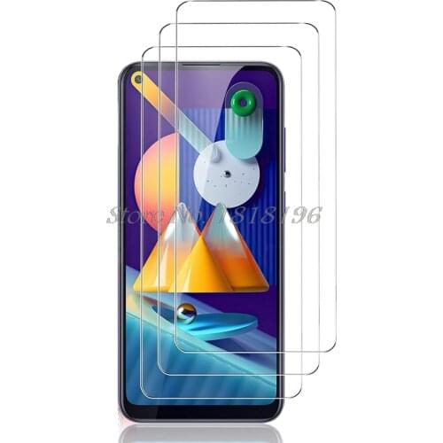 Tempered Glass For Samsung Galaxy M01 M02 M11 M12 M21 M31 M51 M62 Screen Protector Front Film Explosionproof Phone Glass Cover