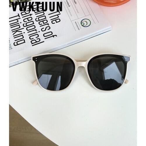 VWKTUUN Round Sunglasses Women 2020 Points Creative Sunglasses Woman UV400 Driving Driver Goggle Female Sunglass Outdoor Eyewear