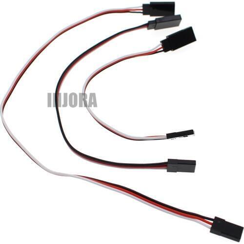 1Pcs 15cm/20cm/30cm Cable RC Servo Extension for JR Futaba Male to Female RC Model