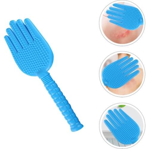 1pc Hand Shape Hammer Pat Stick Therapy Meridian Knock Acupoint Massager Knock Hammer Fitness Body Hammer Tool Health Pat