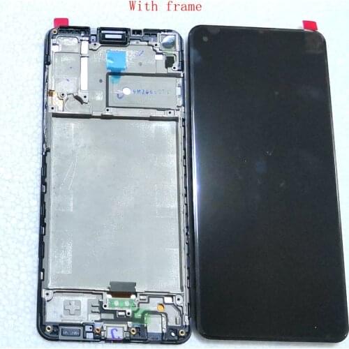 6.5" For Samsung Galaxy A21s SM-A217F/DS SM-A217F/DSN A217 A217F Lcd screen digitizer touch glass frame full set