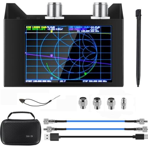 AURSINC NanoVNA SAA-2N V2.2 Vector Network Analyzer 50KHz-3GHz HF VHF UHF Antenna Analyzer Measuring S Parameters