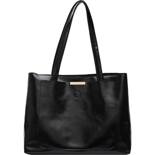 Designer PU Leather Shoulder Bags For Women 2020 Chain High Capacity Handbags Travel Luxury Hand Bag Female Large Shoulder Bag