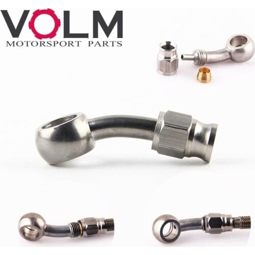 HYDRAULIC universal ptfe BRAKE HOSE banjo fitting PTFE fuel line 10mm hole an3 hose Positive bending