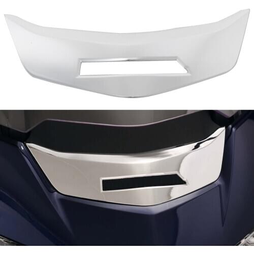 Motorcycle chrome Fairing Head Cover Front Upper Cowl For Honda Gold Wing 2018-2020 Upper Cowl Fairing Cover Trim