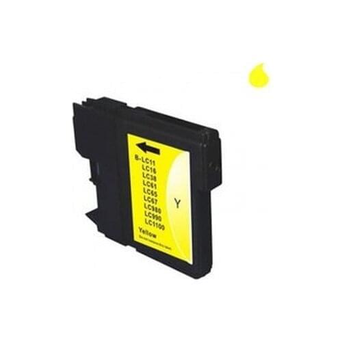 LC-980/LC-1100Y CARTRIDGE GENERIC BROTHER YELLOW (LC980/LC1100Y) 20 ml