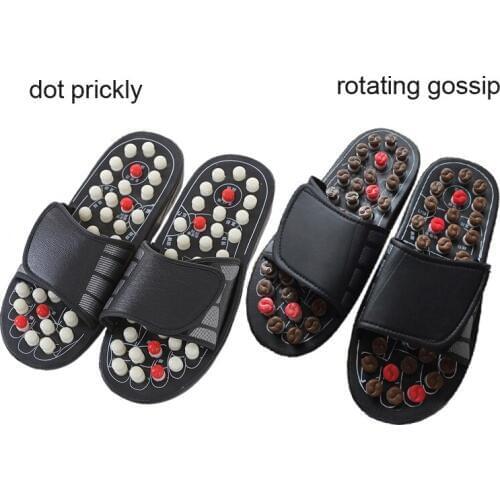 Massage Slippers Bath Shoe Sandal Reflex Acupressure Therapy Acupoint Foot Healthy Massager Shoe toiletry Bath supplies