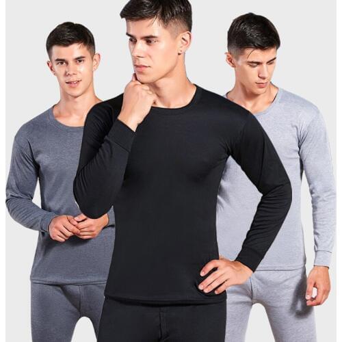 New Sale Men Winter Heating Underwear Sets Thermal Long Underwear Youth Thin Warm Long Johns Suits