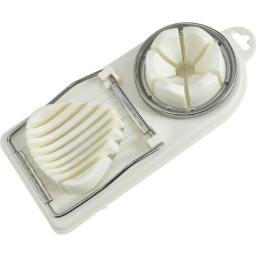 1pc Multifunctional Egg Cutters Stainless Steel Cutting Egg Slicer Slicing Gadgets Kitchen Accessories Eggs Tools Hot