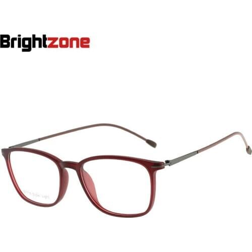 Brightzone Super Light TR90 Full Rim Unisex Myopia Hyperopia Astigmatism Prescription Optical Frame Oculos Spectacles Glasses