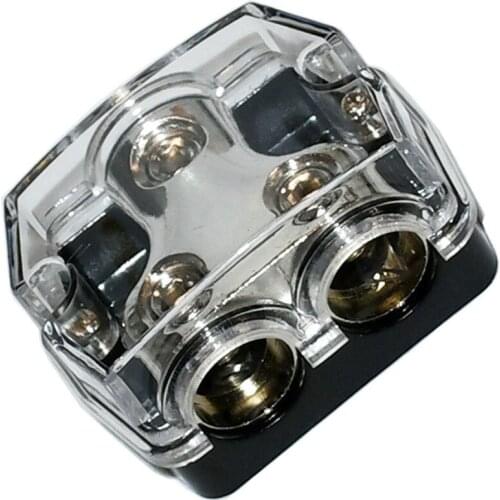 Fusebox Block Marine Distributor Splitter 1pcs 1x0 In 2x0 GA Out Boat Car