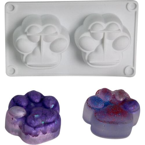 Cat Paw Silicone Mold for Candle Making Silicone Mold for Resin Gypsum Soap Mold DIY Handmade Candles Home Decoration Soap Mold