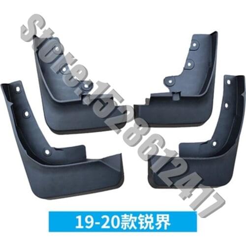 Car Styling Mudguard cover fender soft mudguard protection flap splash mud guard frame for Ford EDGE 2015-2020