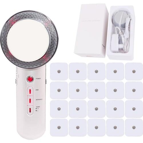 Ultrasound Cavitation EMS Body Slimming Massager Weight Loss Anti Cellulite Fat Burner Galvanic Infrared Ultrasonic Wave Therapy