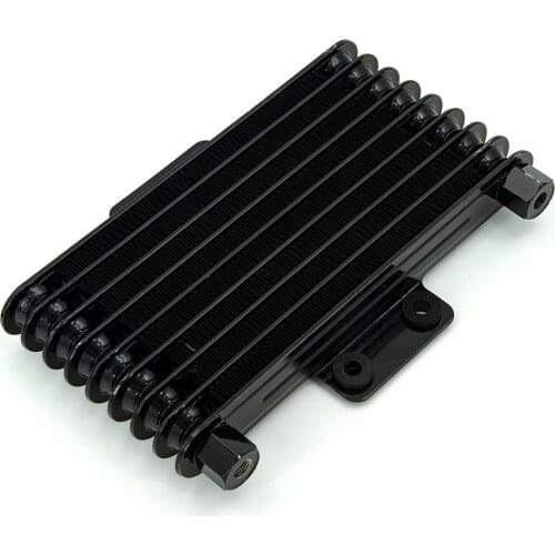 Motorcycle Oil Cooler Oil Engine Radiator Aluminum 125ml Cooling Radiators for 125CC-250CC Motorcycle Dirt Bike ATV