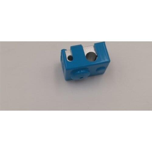 V6 heater block and silicone sock upgrade kit V6 cartridge-style heater block +sock 23x16x12 mm for Reprap Prusa i3