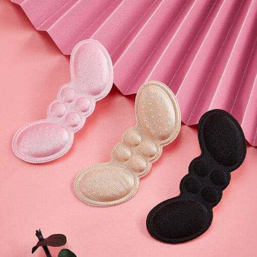 1Pair High Heel Insoles Butterfly Adjust Size Heel Liner Grips Protector Sticker Heel Pad Foot Care Anti Keep Abreast Heel Pads