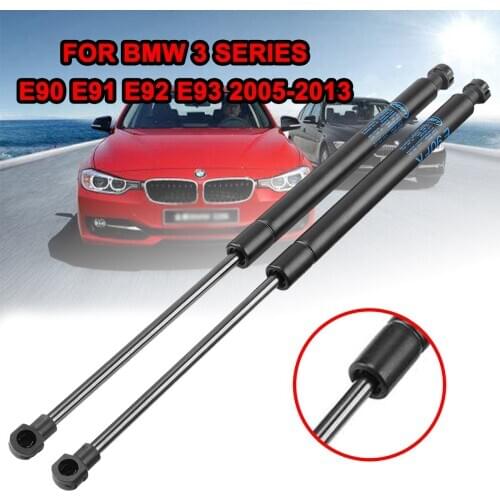 2pcs Car Front Bonnet Hood Lift Gas Shock Struts Bar Replacement For BMW 3 Series E90 E91 E92 E93 2005-2013 Car Support Rob