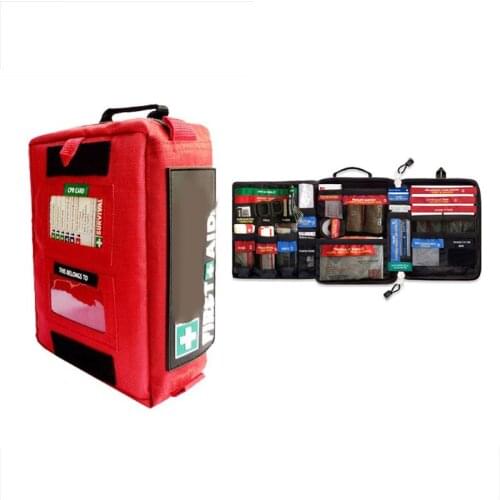 First Aid Kits Survival Kit Camping Goods Survivalism Complete Professional Nursing Hiking Travel Paramedic Bag Equipment