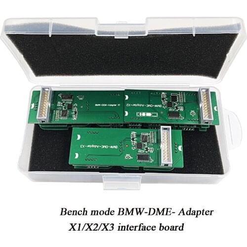 No soldering, no risk！Yanhua mini ACDP bench mode B-MW-DME- adapters X1/2/3