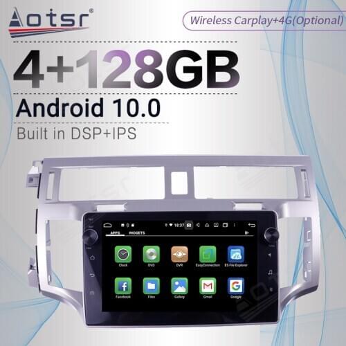 Carplay 4+128G For Toyota Avalon 3 2005-2010 Android Radio Tape Recorder Car Multimedia Player Stereo Head Unit GPS Navi No 2din